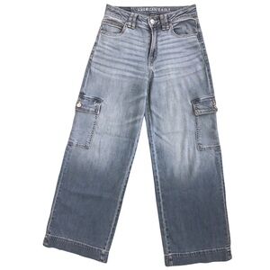 American Eagle Outfitters Super High Rise Baggy Wide Leg